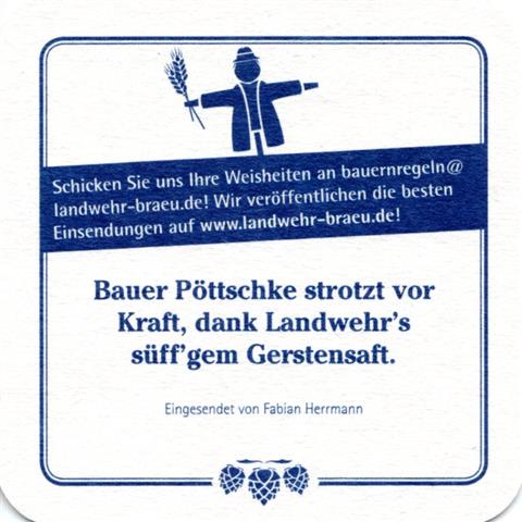 steinsfeld an-by landwehr bauern 1b (quad185-bauer pttschke-blau)